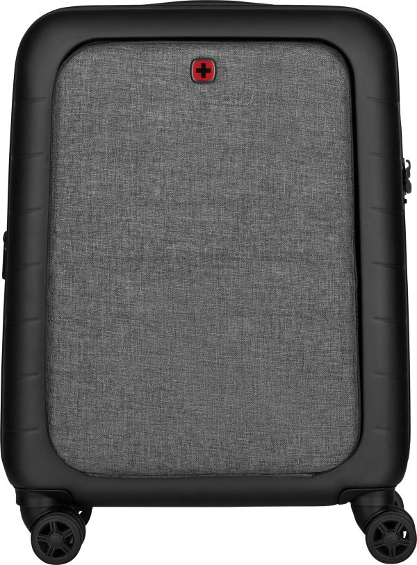 Walizka na laptopa Wenger Syntry Carry-On Case 610163, 35,8 cm (14,1″) , Kolor producenta: czarno-szary Walizka na laptopa Wenger Syntry Carry-On Case 610163, 35,8 cm (14,1″) , Kolor producenta: czarno-szary