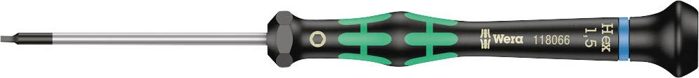 Wera 2054 dla elektroników i mechaników Wkrętak imbusowy Wielkość klucza: 1.5 mm Długość końcówki: 60 mm - obrazek 1