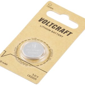 Ogniwo guzikowe CR 2025 VOLTCRAFT LM2025 3 V 1 szt. 140 mAh litowe Ogniwo guzikowe CR 2025 VOLTCRAFT LM2025 3 V 1 szt. 140 mAh litowe