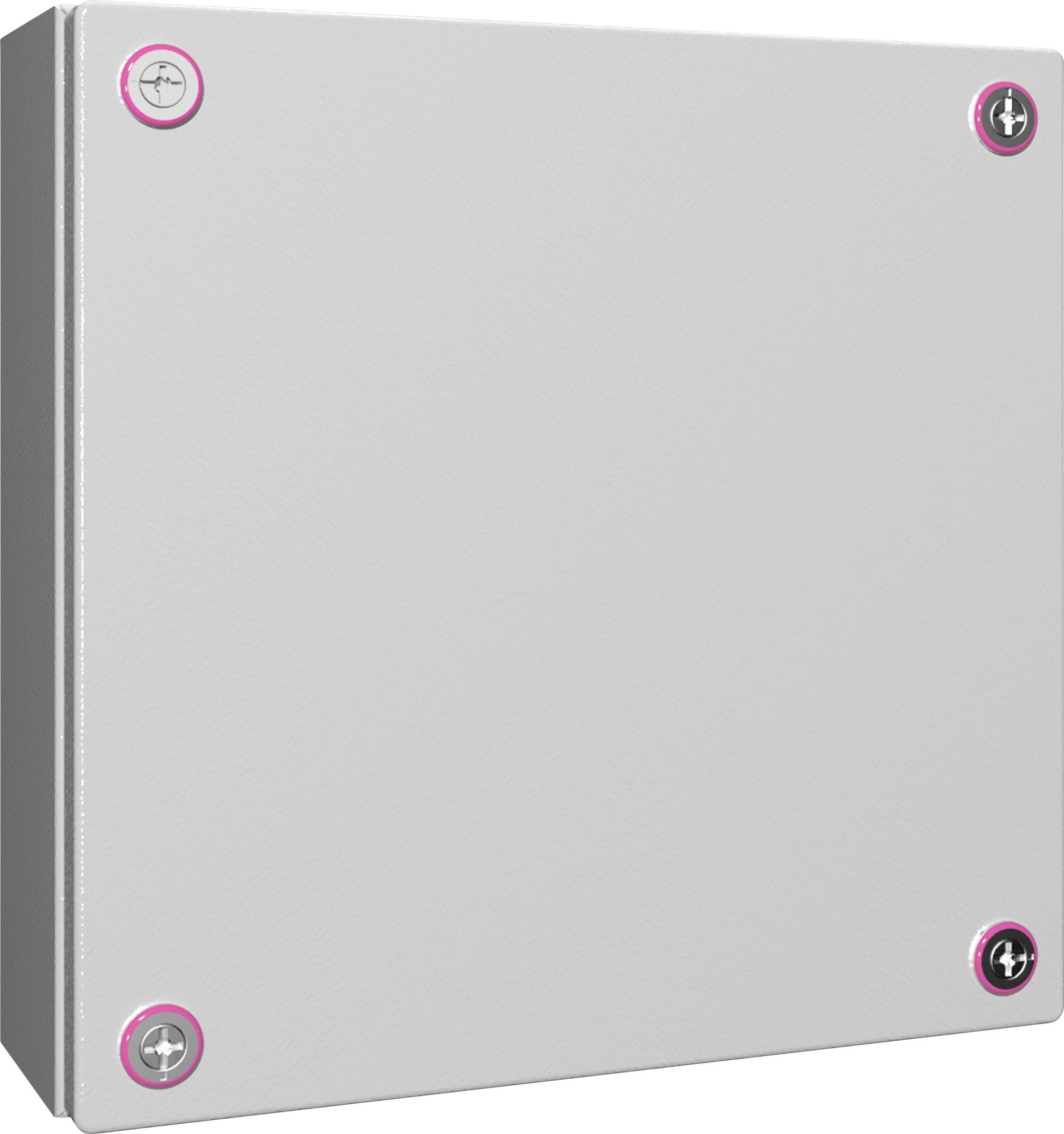 Rittal KX 1511.000 Obudowa instalacyjna, Obudowa ścienna 400 x 400 x 120 blacha stalowa szary błyszczący 1 szt. - obrazek 1