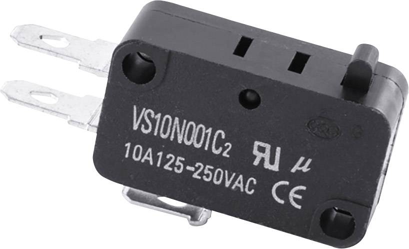 TRU COMPONENTS TC-MS20 Mikroprzełącznik TC-MS20, 1 NO, 10 A, 1 szt. - obrazek 1