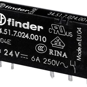 Finder 34.51.7.024.0010 Wąski przekaźnik EMR Finder 34.51.7.024.0010 Wąski przekaźnik EMR