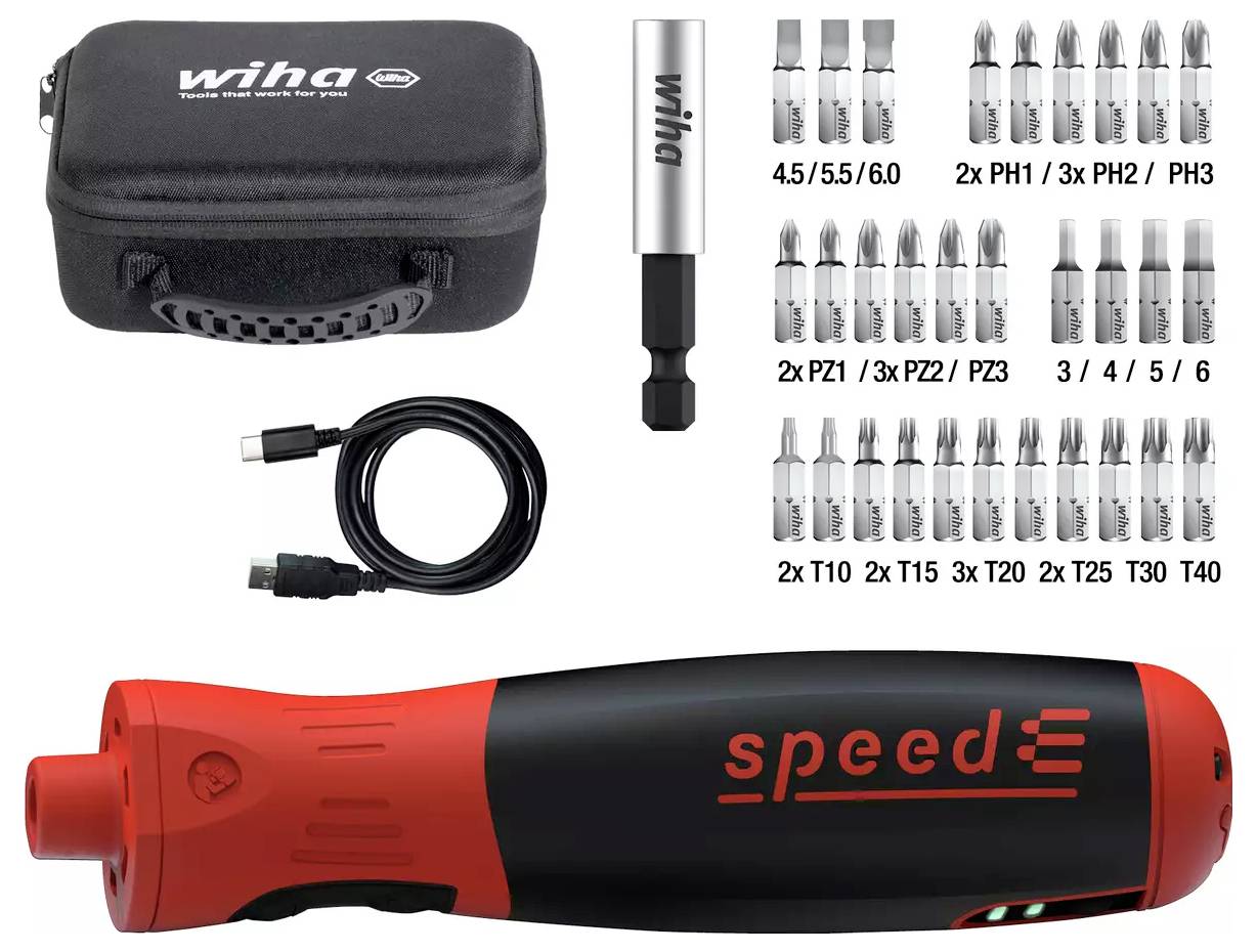 Wkrętarka precyzyjna akumulatorowa Wiha speedE® PocketDrive 45791 3.7 V zaw. akumulator - obrazek 1