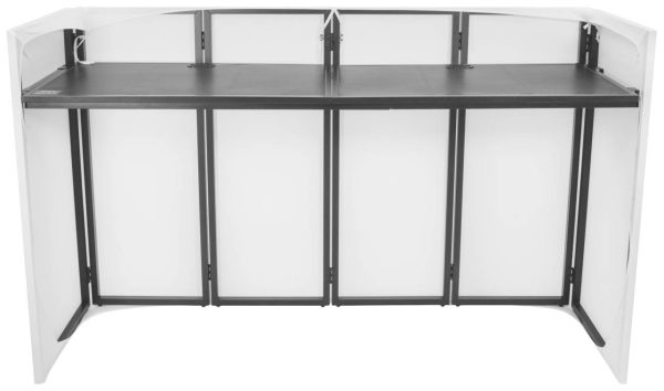 Stół dla DJ mobilny Omnitronic Large Mobile DJ Stand aluminium, tkanina