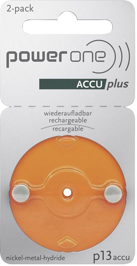 Akumulator do aparatu słuchowego Powerone P13 ZA 13 NiMH 28 mAh 1.2 V 2 szt.