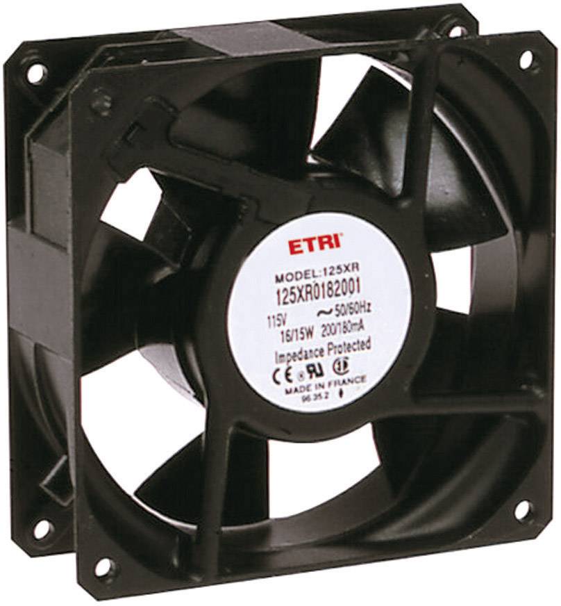 Wentylator osiowy Ecofit 125XR0181000, 240 V/AC, 2640 l/min, (D x S x W) 119 x 119 x 38.9 mm - obrazek 1