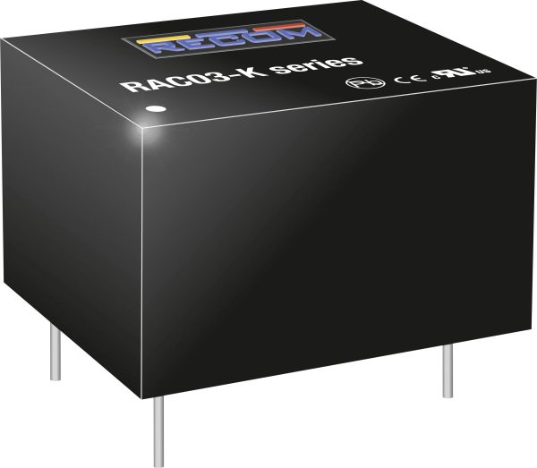 RECOM RAC03-12SK Zasilacz AC/DC 12 V 3 W