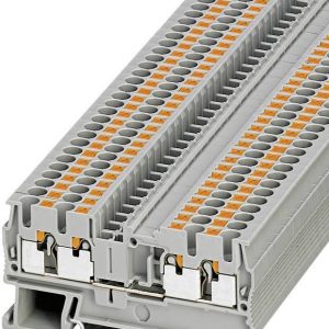 Listwa przelotowa wciskowa Phoenix Contact PIT 2,5-QUATTRO, 0,14 – 4 mm2, 24 A, szara