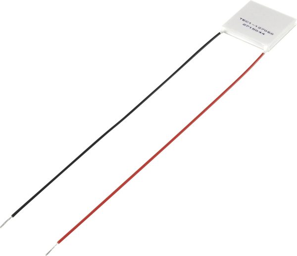 TRU COMPONENTS 1389160 Ogniwo Peltiera TEC1-127060, 51.4 W, 6 A, (D x S x W) 40 x 40 x 3.6 mm