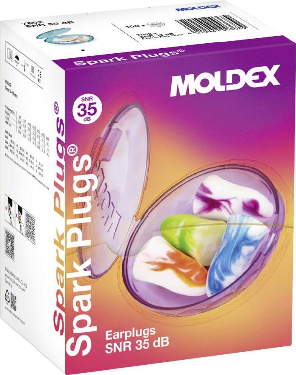 Moldex 780201 SPARK PLUGS Zatyczki do uszu 35 dB jednorazowa EN 352-2 200 par(a)