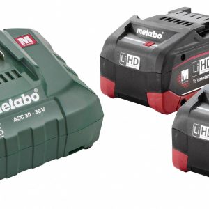 Metabo 685122000 Basic-Set 2 x LiHD 5.5 Ah Ładowarka i akumulator do elektronarzędzi 18 V 5.5 Ah LiHD Metabo 685122000 Basic-Set 2 x LiHD 5.5 Ah Ładowarka i akumulator do elektronarzędzi 18 V 5.5 Ah LiHD