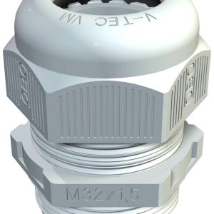 OBO Bettermann 2022872 Dławnica kablowa 1.5 mm tworzywo sztuczne, PA szary błyszczący 1 szt.