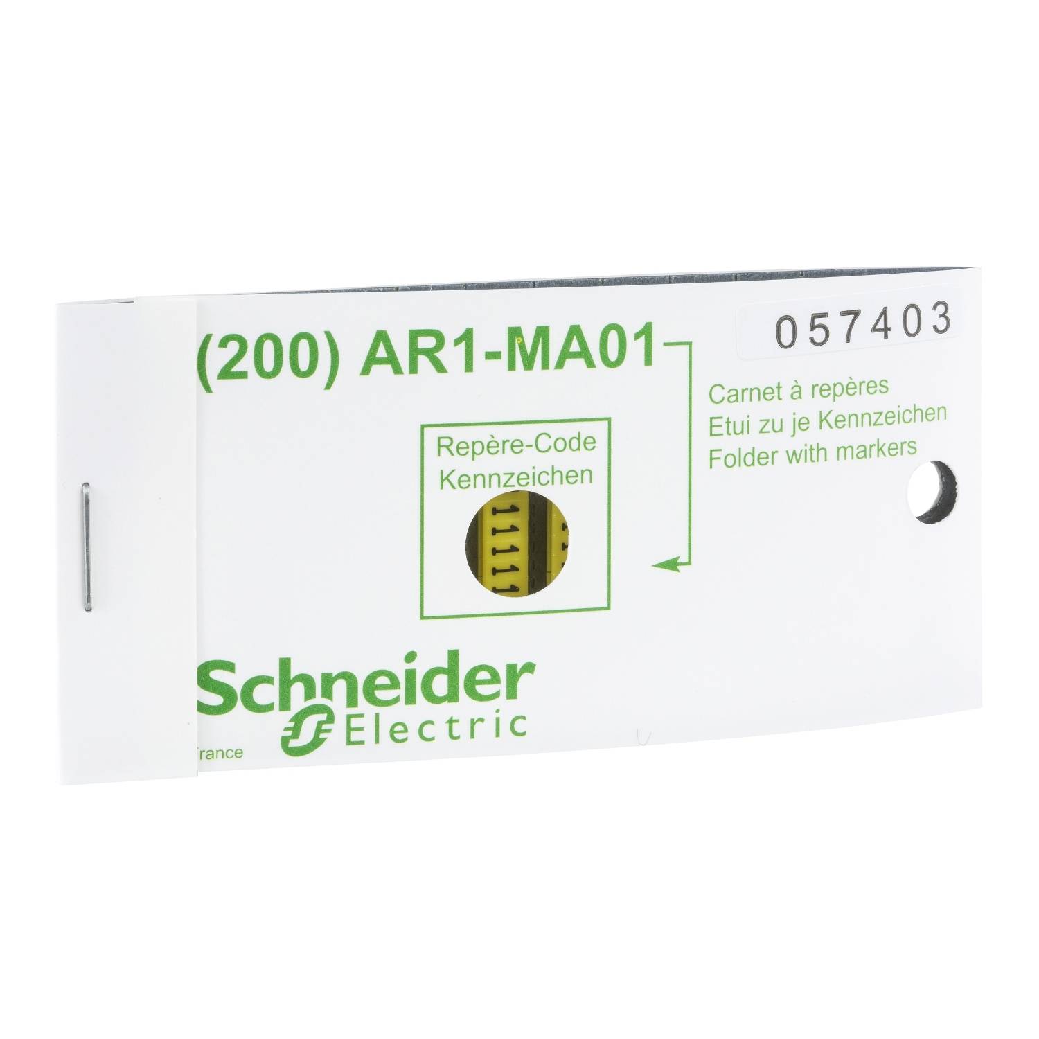 Schneider Electric AR1MA018 Uchwyt identyfikatora 200 szt. - obrazek 1