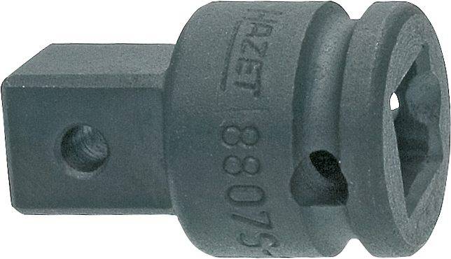 Hazet 8807S 8807S Adapter do nasadek 12.5 mm 1/2 cal Końcówka wkrętaka 1/2" (12.5 mm), 1/4" (6,3 mm) 28 mm 1 szt. - obrazek 1