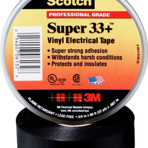 Taśma izolacyjna Scotch Scotch® SUPER33+-25X33 (D x S) 33 m x 25 mm 33 m 1 szt. Taśma izolacyjna Scotch Scotch® SUPER33+-25X33 (D x S) 33 m x 25 mm 33 m 1 szt.