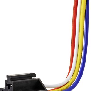 TRU COMPONENTS TC-9095352 Gniazdo przekaźnika samochodowe JD1912-40A, 1 szt.