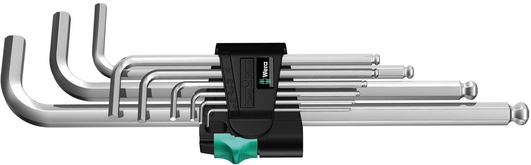 Wera 950 PKL/9 SM N wewnętrzny sześciokąt Zestaw kluczy trzpieniowych 1.5 mm, 2 mm, 2.5 mm, 3 mm, 4 mm, 5 mm, 6 mm, 8 mm - obrazek 1
