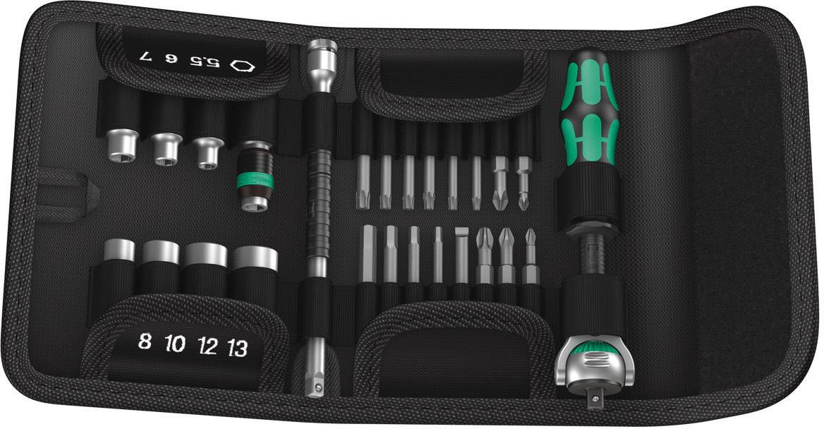 Klucze nasadowe z grzechotką Wera Kraftform Kompakt Zyklop 05051045001, 1/4" (6,3 mm), 26 szt. - obrazek 1