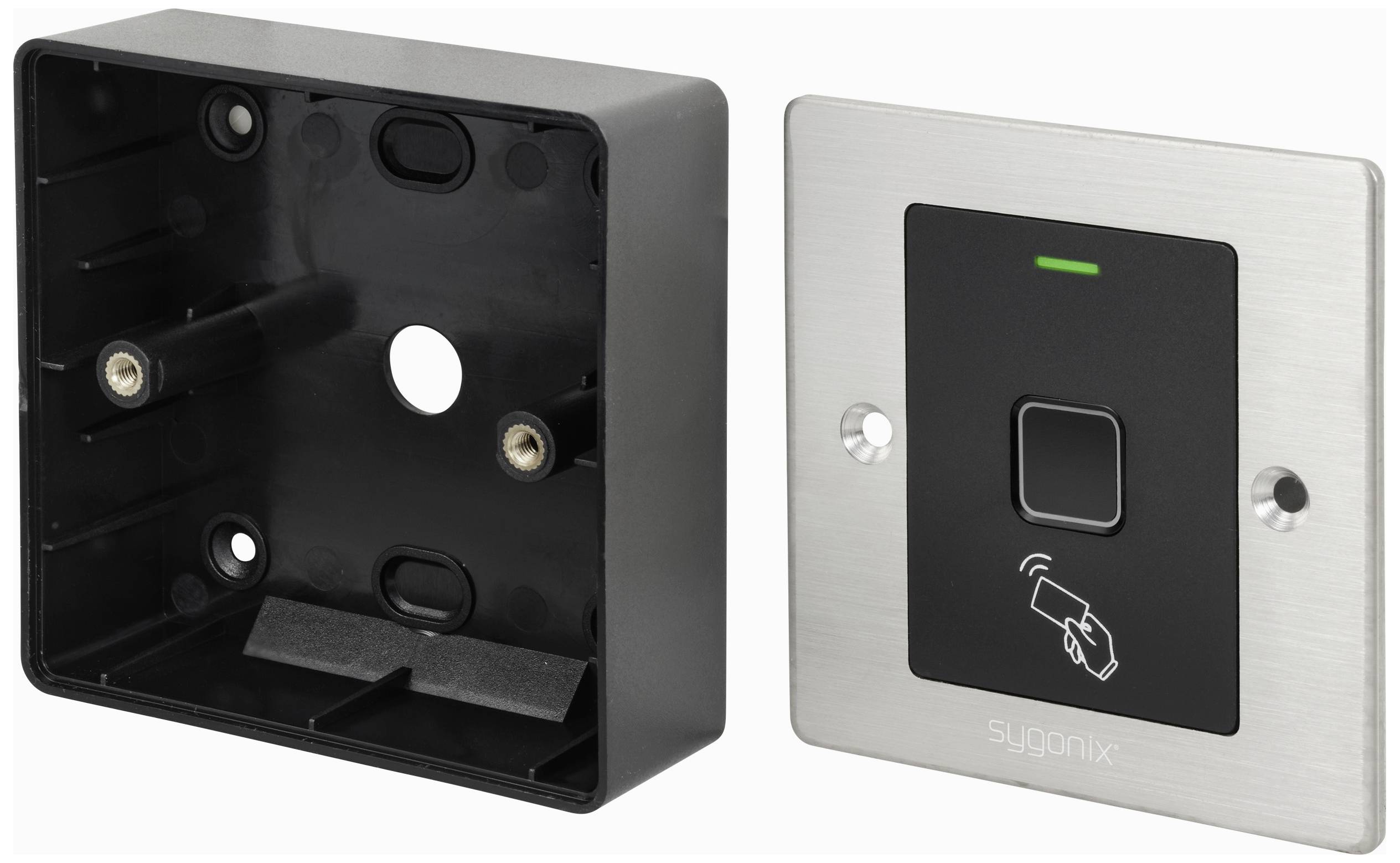 System dostępu na odcisk placa / RFID Sygonix SY-6097868 podtynkowy 12 V/DC, 18 V/DC IP66 - obrazek 1