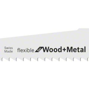 Brzeszczot do piły szablastej S 511 DF, 100 x 19 x 0,9 mm, zestaw 2 szt. Bosch Accessories 2608657722 2 szt. Brzeszczot do piły szablastej S 511 DF, 100 x 19 x 0,9 mm, zestaw 2 szt. Bosch Accessories 2608657722 2 szt.