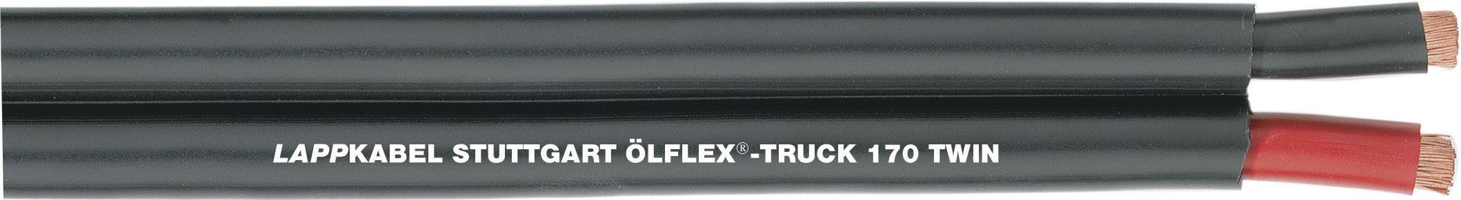 Przewód akumulatora LAPP ÖLFLEX® TRUCK 170 TWIN 7027056/1, 2 x 10 mm², Produkty w metrach bieżących, czarny - obrazek 1