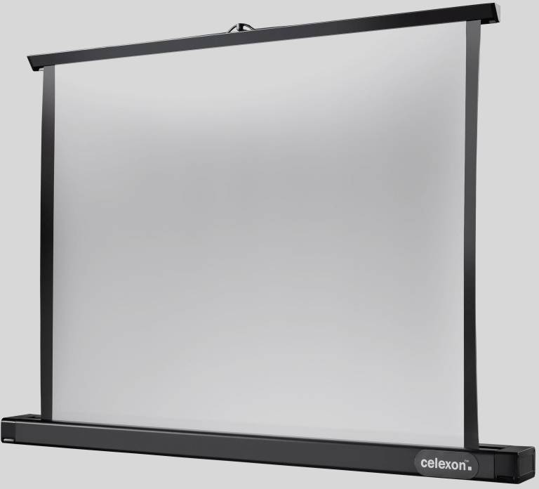 Celexon 1091345 Ekran ze statywem stołowym 111 x 62 cm Format obrazu: 16:9 - obrazek 1