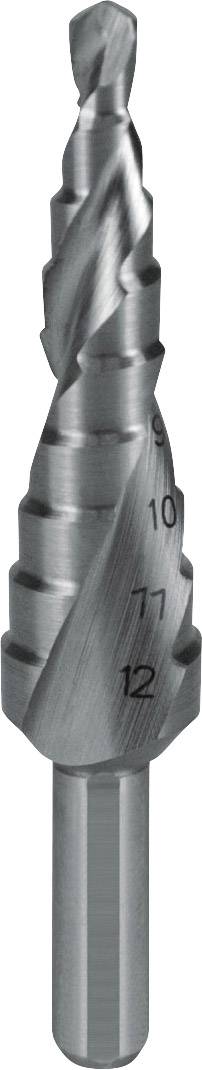 RUKO 101050-9 101050-9 HSS Wiertło stożkowe stopniowe Długość całkowita 65 mm 1 szt. - obrazek 1