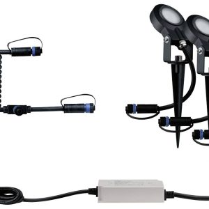 Reflektor ogrodowy LED zestaw startowy Paulmann P+S Spot Set Sting 2200K 94729 System oświetlenia Plug&Shine 18.9 W 280 Reflektor ogrodowy LED zestaw startowy Paulmann P+S Spot Set Sting 2200K 94729 System oświetlenia Plug&Shine 18.9 W 280