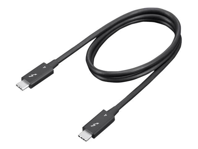 Lenovo Kabel Thunderbolt™ Thunderbolt™ 4 Złącze Thunderbolt™ (USB-C®) 0.70 m czarny 8K UHD 4X91K16968 - obrazek 1