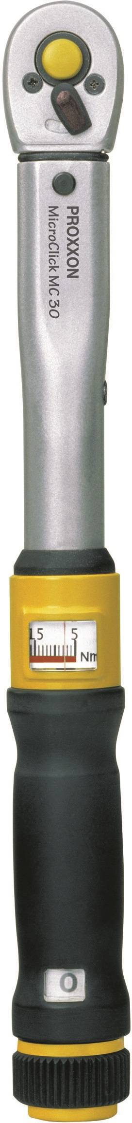 Klucz dynamometryczny z grzechotką 1/4" (6.3 mm) Proxxon Industrial MicroClick MC 30 23349, 6 - 30 Nm - obrazek 1