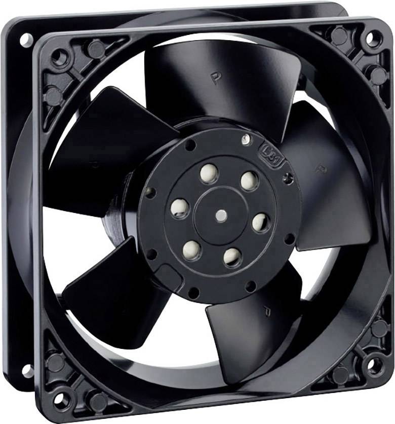 Wentylator osiowy EBM Papst 4656 N, 230 V/AC, 146 m³/h, (D x S x W) 119 x 119 x 38 mm - obrazek 1