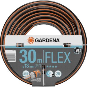 GARDENA 18036-20 Wąż ogrodowy Ø wewnętrzna węża=13 mm 30 m 1/2 cala 1 szt. czarny, pomarańczowy GARDENA 18036-20 Wąż ogrodowy Ø wewnętrzna węża=13 mm 30 m 1/2 cala 1 szt. czarny, pomarańczowy