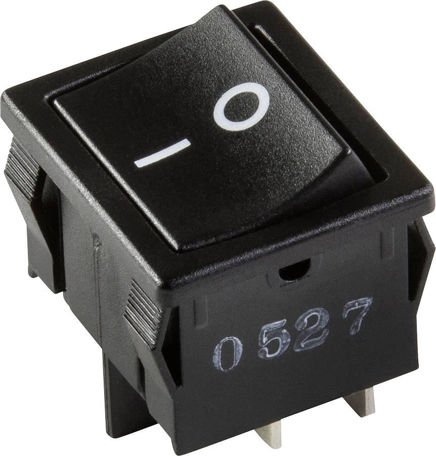 interBär 3628-201.22 Przełącznik kołyskowy 3628-201.22 250 V/AC 10 A 1 x wył/wł zatrzask 1 szt. - obrazek 1