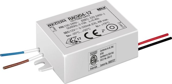 RECOM Sterownik LED 4 W 0 – 170 mA 24 V/DC Regulowany 1 szt.