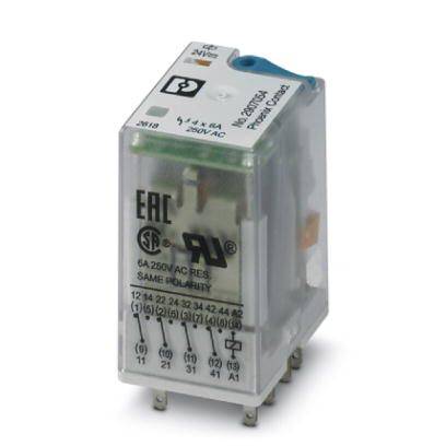 Phoenix Contact REL-IR4/24DC/4X21 Przekaźnik 24 V/DC 6 A 4 zestyki przełączne 1 szt. sztuka