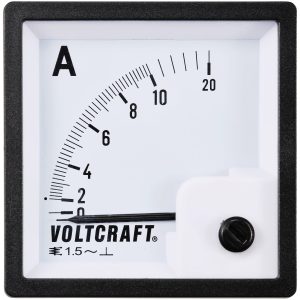 Analogowy wskaźnik panelowy VOLTCRAFT AM-72X72/10A Analogowy wskaźnik panelowy VOLTCRAFT AM-72X72/10A