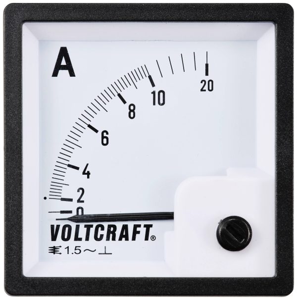 Analogowy wskaźnik panelowy VOLTCRAFT AM-72X72/10A