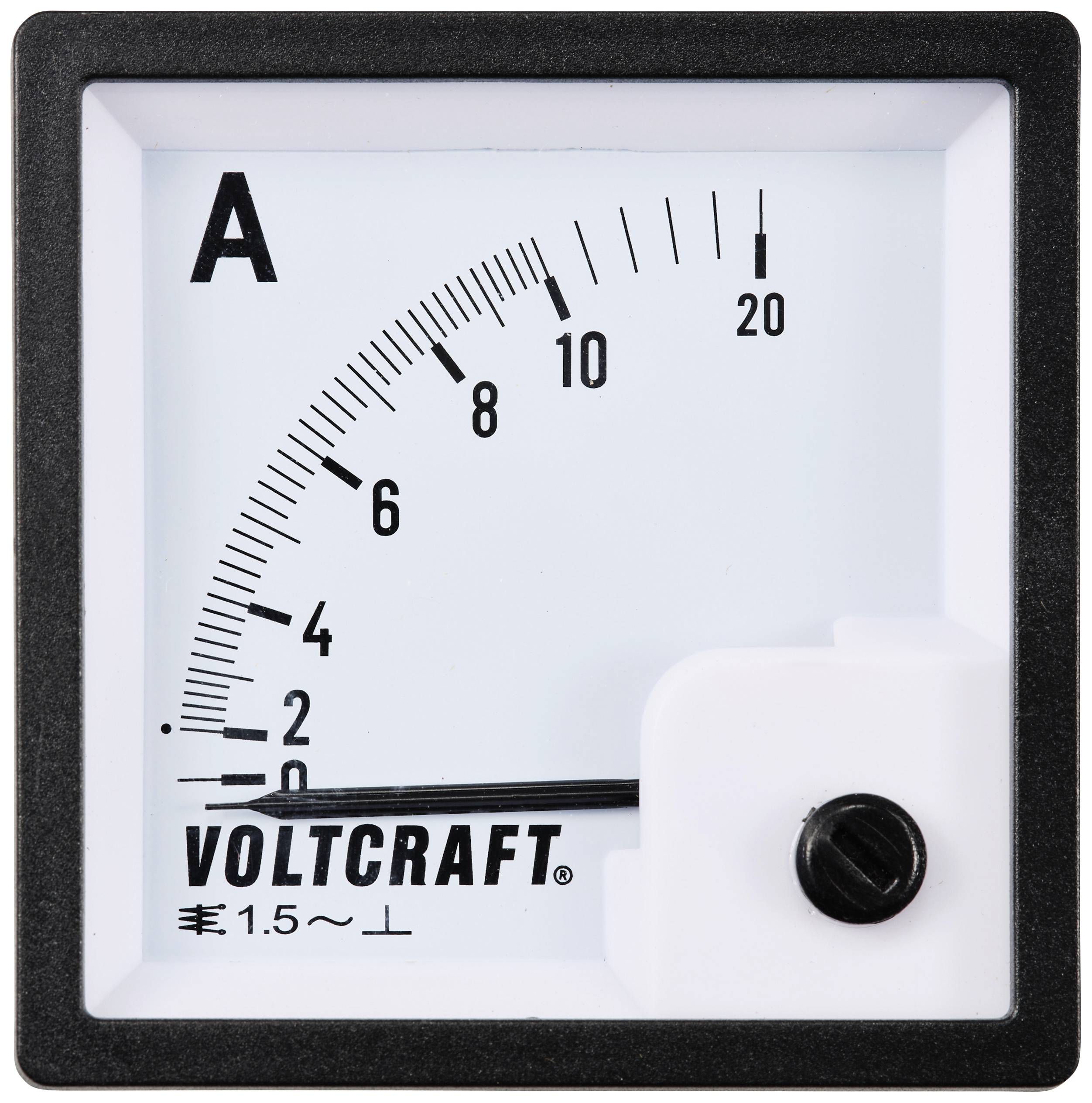 Analogowy wskaźnik panelowy VOLTCRAFT AM-72X72/10A - obrazek 1
