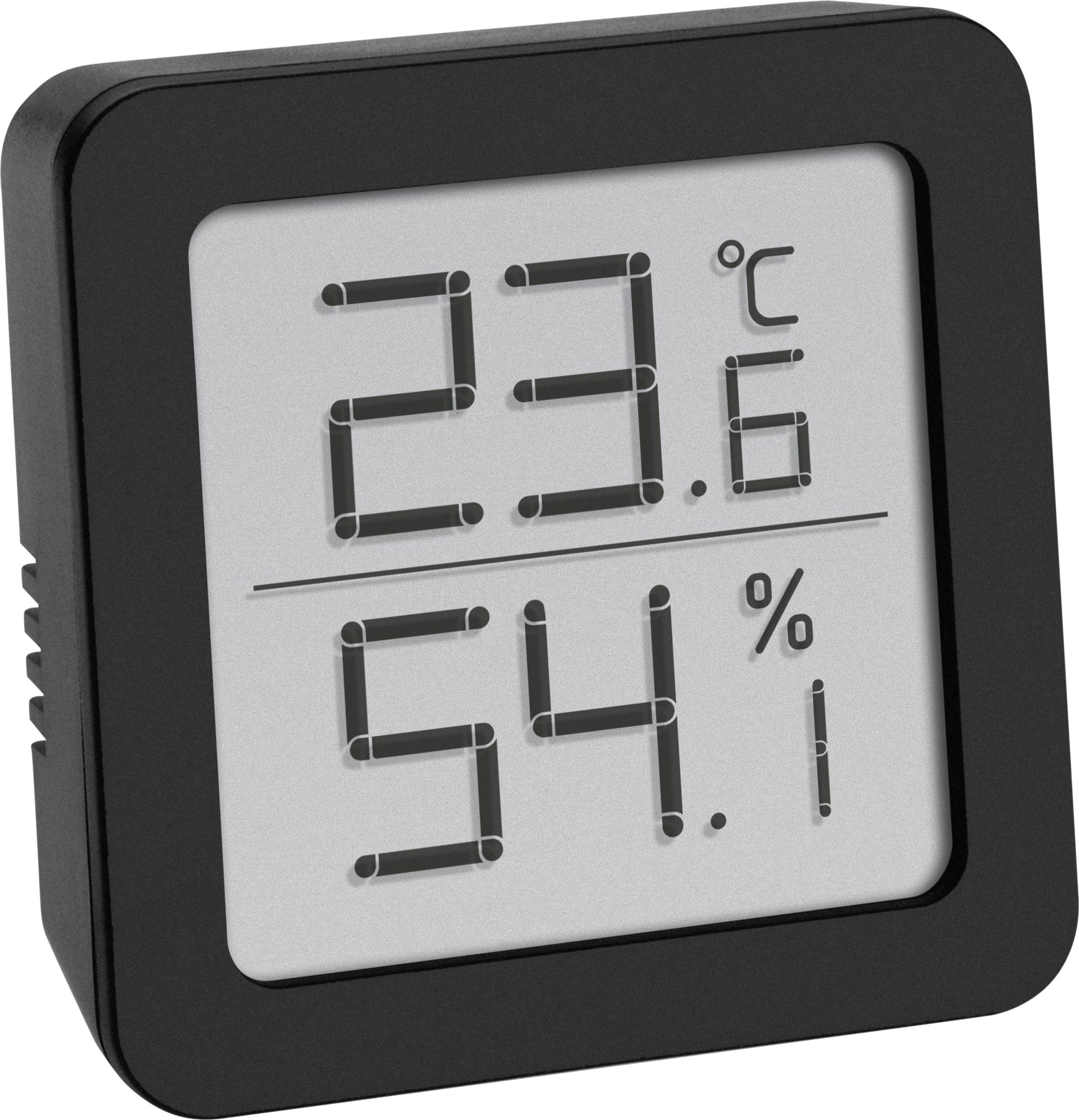 TFA Dostmann Termohigrometr czarny 30.5051.01 - obrazek 1