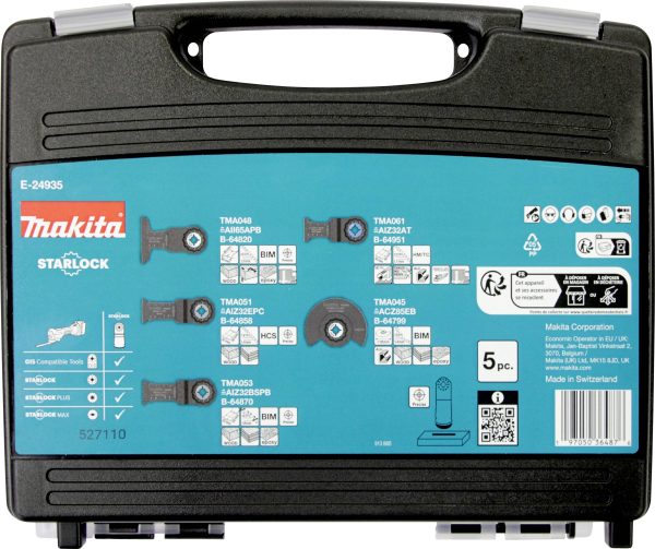 Makita E-24935 Zestaw ostrzy do multinarzędzia 1 zest.