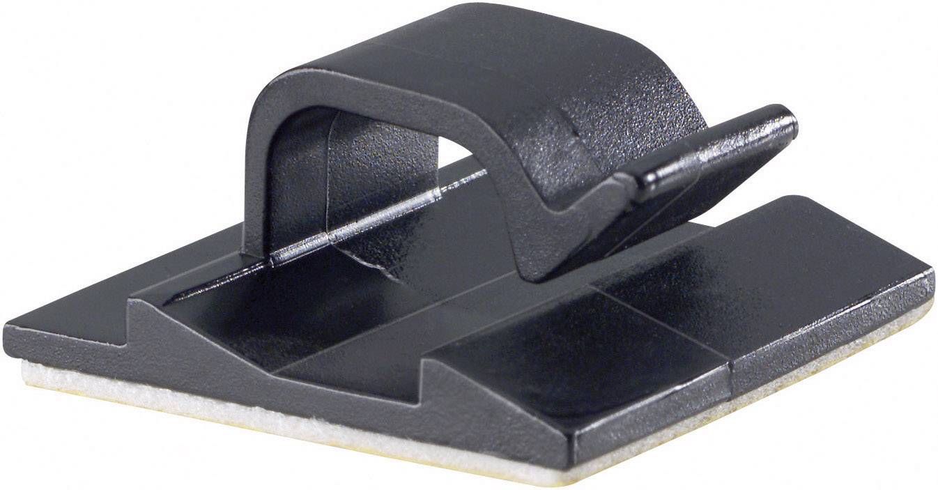 Zacisk kablowy PB Fastener 5433-SW samoprzylepny 5433-SW 1 szt. - obrazek 1