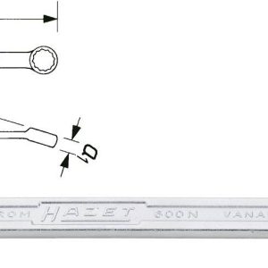 Hazet 600NA-1/4 600NA-1/4 Klucz płasko oczkowy Rozmiar klucza (cale) (tylko dla tytułów) 1/4″ Hazet 600NA-1/4 600NA-1/4 Klucz płasko oczkowy Rozmiar klucza (cale) (tylko dla tytułów) 1/4″