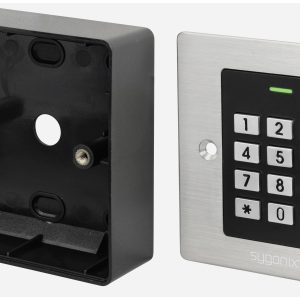 Klawiatura kodowa z RFID Sygonix SY-6097866 podtynkowy 12 V/DC, 18 V/DC IP66 Klawiatura kodowa z RFID Sygonix SY-6097866 podtynkowy 12 V/DC, 18 V/DC IP66