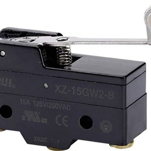 Mikroprzełącznik 250 V DC/AC 15 A 1 x włącz / (włącz) XZ-15GW2-B chwilowy 1 szt. Mikroprzełącznik 250 V DC/AC 15 A 1 x włącz / (włącz) XZ-15GW2-B chwilowy 1 szt.