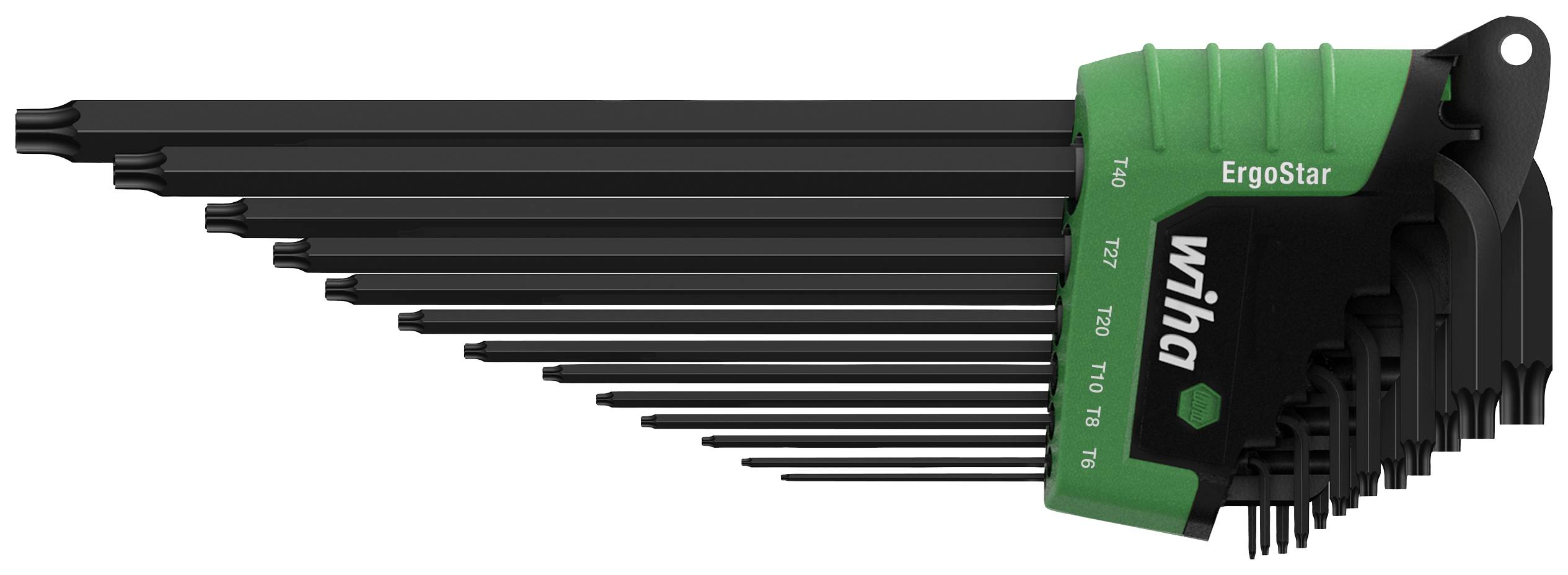 Wiha MagicSpring TORX Zestaw kluczy trzpieniowych T 5, T 6, T 7, T 8, T 9, T 10, T 15, T 20, T 25, T 27, T 30, T 40, T 4 - obrazek 1