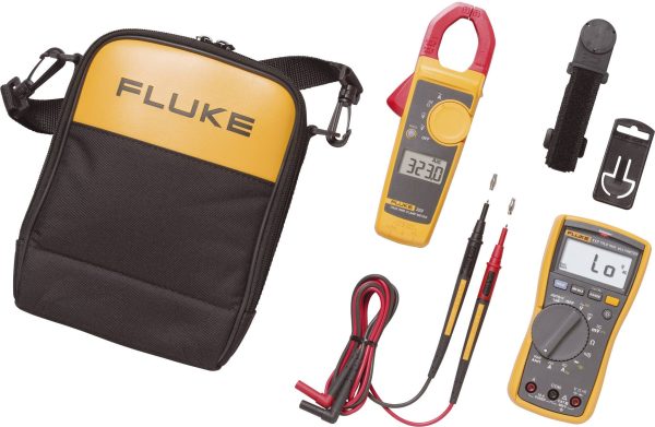Multimetr, Miernik cęgowy Fluke 117/323 4296034, CAT III 600 V, 0.1 mV – 600 V, 0.001 – 10 A