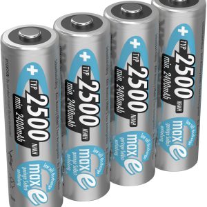 Akumulator AA/R06 Ansmann maxE HR06 5035442, NiMH, 2500 mAh, 1.2 V, 4 szt. Akumulator AA/R06 Ansmann maxE HR06 5035442, NiMH, 2500 mAh, 1.2 V, 4 szt.