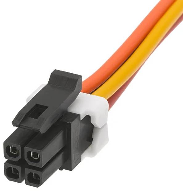 Molex Obudowa złącza pin żeńskiego na kabel Ilość pinów 4 451320410 1 szt. towar pakowany luzem - obrazek 1