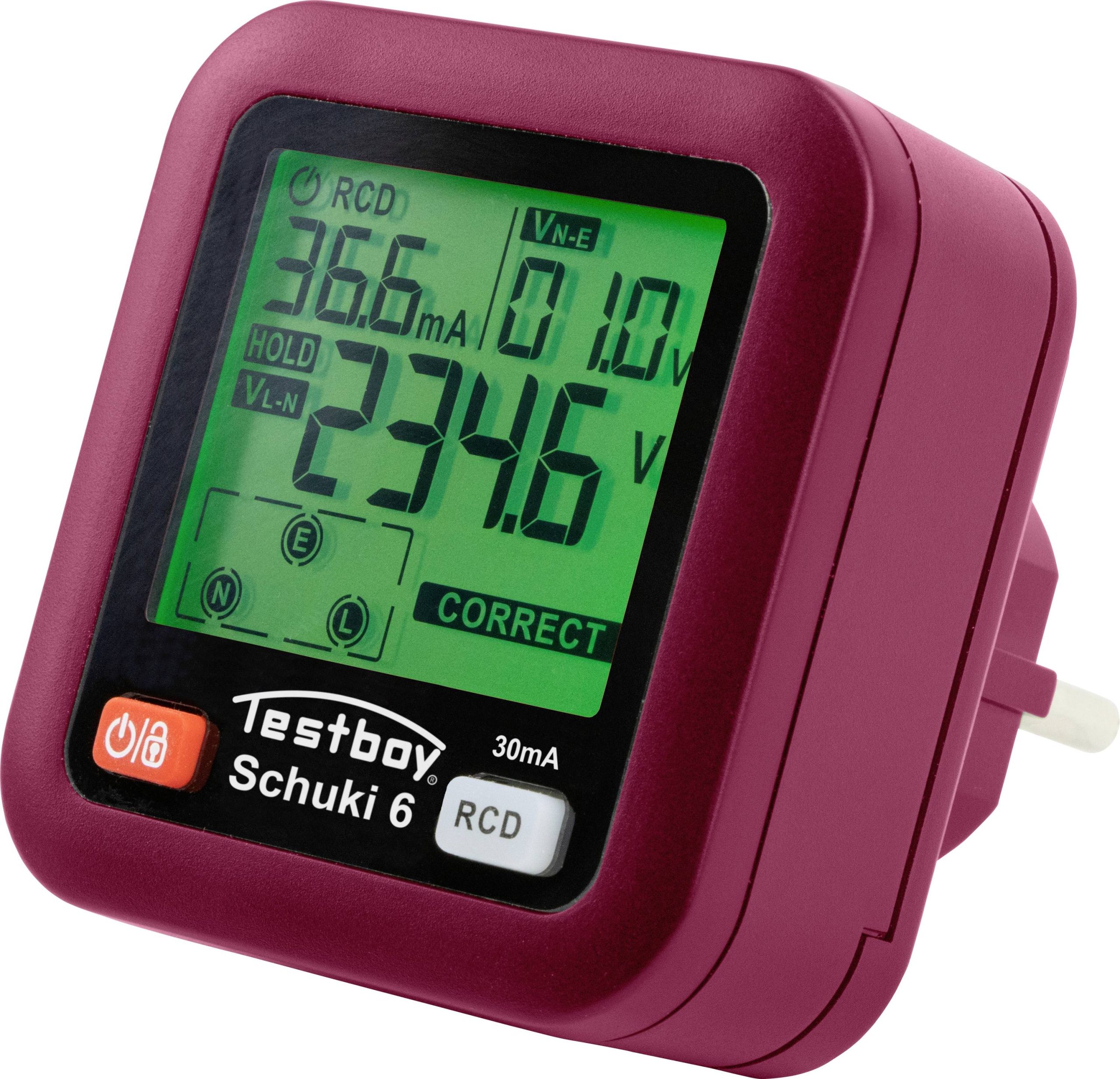 Tester gniazdek Testboy Testavit Schuki 6 - obrazek 1