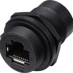 TRU COMPONENTS TC-13543652 Moduł złącza żeńskiego RJ45 TC-E13T-FR6-PRB, CAT 6a, piny:8, 1 szt. TRU COMPONENTS TC-13543652 Moduł złącza żeńskiego RJ45 TC-E13T-FR6-PRB, CAT 6a, piny:8, 1 szt.